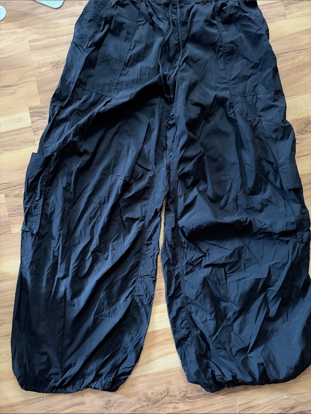 Daily Practice Black Cargo Jogger Pants - Casual Utility Style